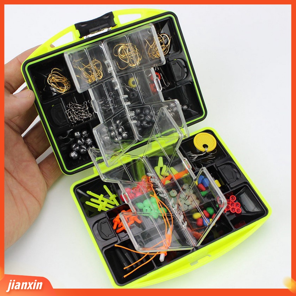 (In Stock) Storage Box Tempat Penyimpanan Aksesoris Alat Mini Plastik Portable Dua Sisi Untuk Washi Tape