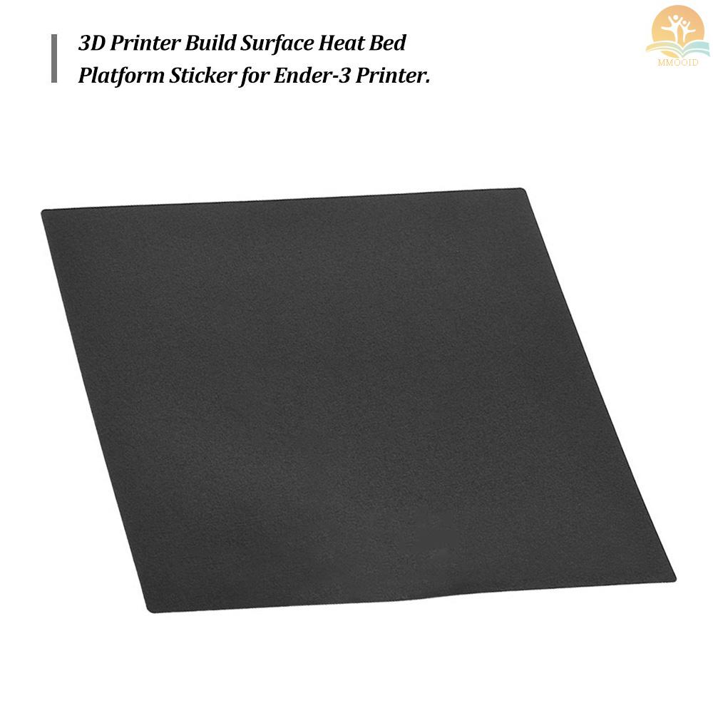 In Stock Printer Build Surface Heat Bed Platform Sticker Sheet 9inch * 9inch Untuk Ender-3