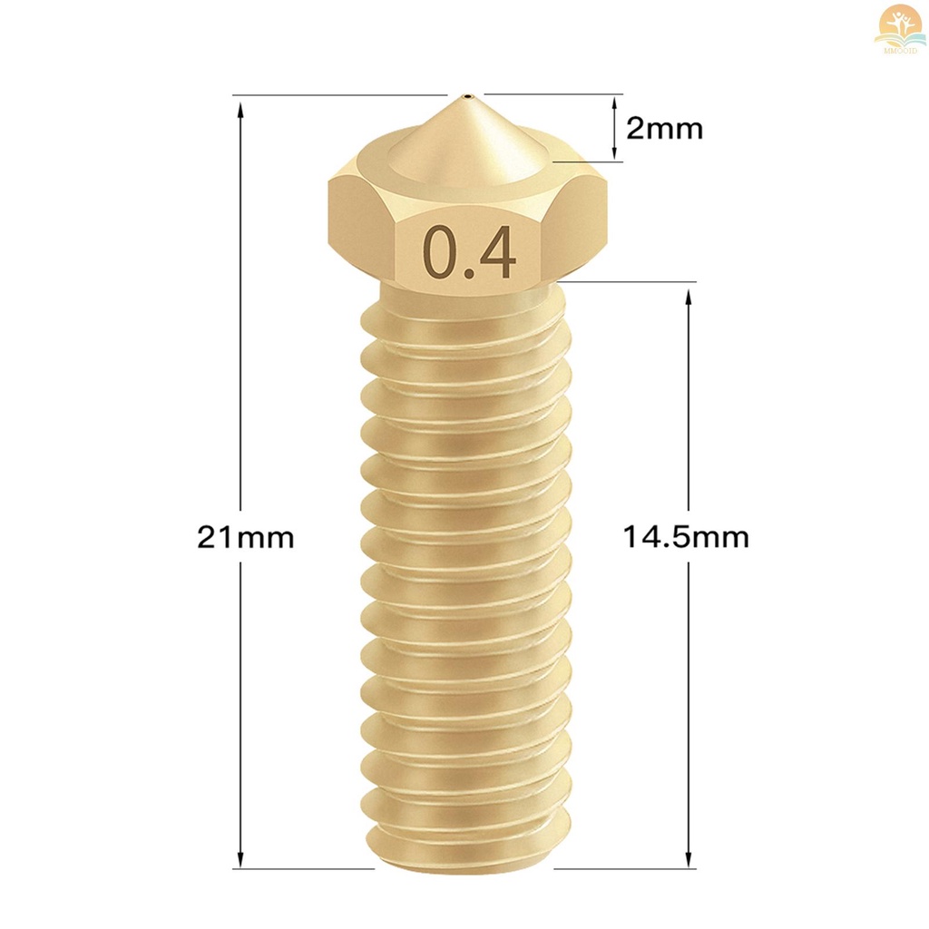 In Stock Extruder Kit Dengan Nozel Volcano Lengan Silikon Aluminium Blok Handle Thermistor Tenggorokan Tabung Jarum Kompatibel Dengan Artileri Sidewinder X1 Genius 3D Printer