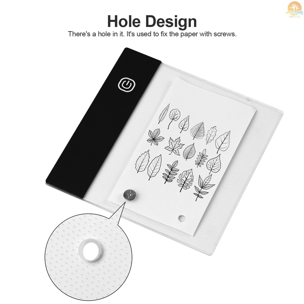 In Stock Flip Book Kit with Mini Light Pad LED Lightbox  Design with Hole 300 Sheets Flipbook Paper Binding Screws for Drawing Tracing Animation Sketching Cartoon Creation