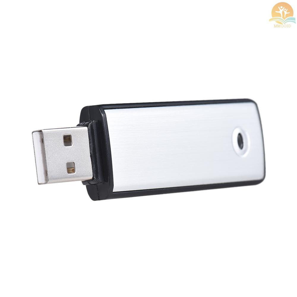 In Stock 8GB USB Digital Audio Voice Recorder USB Disk Flash Drive Memory Stick 18jam Rekaman Rechargeable Untuk Kantor Sekolah