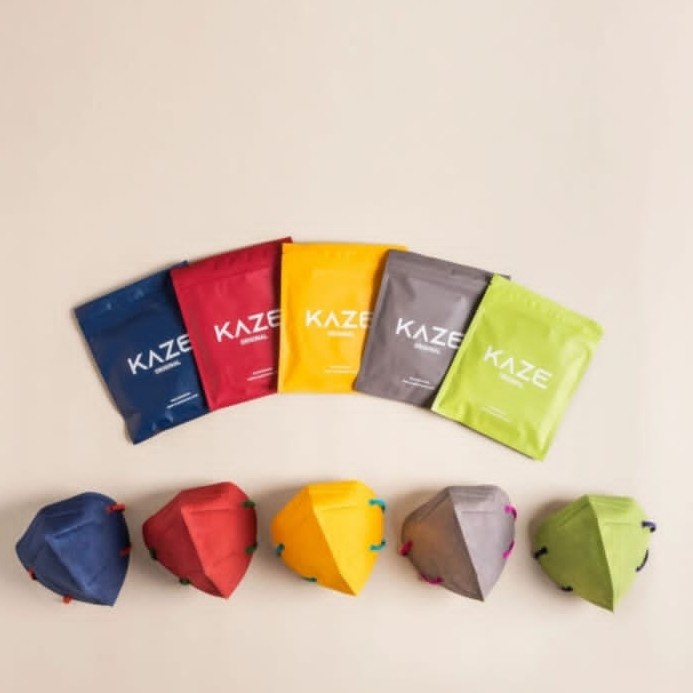 Masker Kaze KN95 Elevate Series / Kaze Mask KN95 - 1 Box (10pcs)