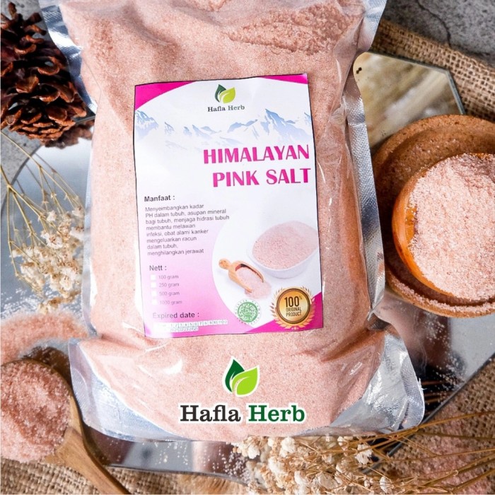 

✨Ready Stok✨ - Garam Himalaya 1 Kg Original Himalayan Pink Salt Himsalt- 1.2.23