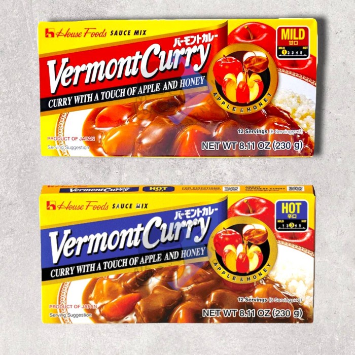 

House Vermont Curry 115 Gram / Curry Jepang Import