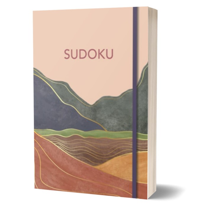 Elegant Puzzle: (SUDOKU A/SUDOKU B/WORDSEARCH A/WORDSEARCH B)-PB - SUDOKU A