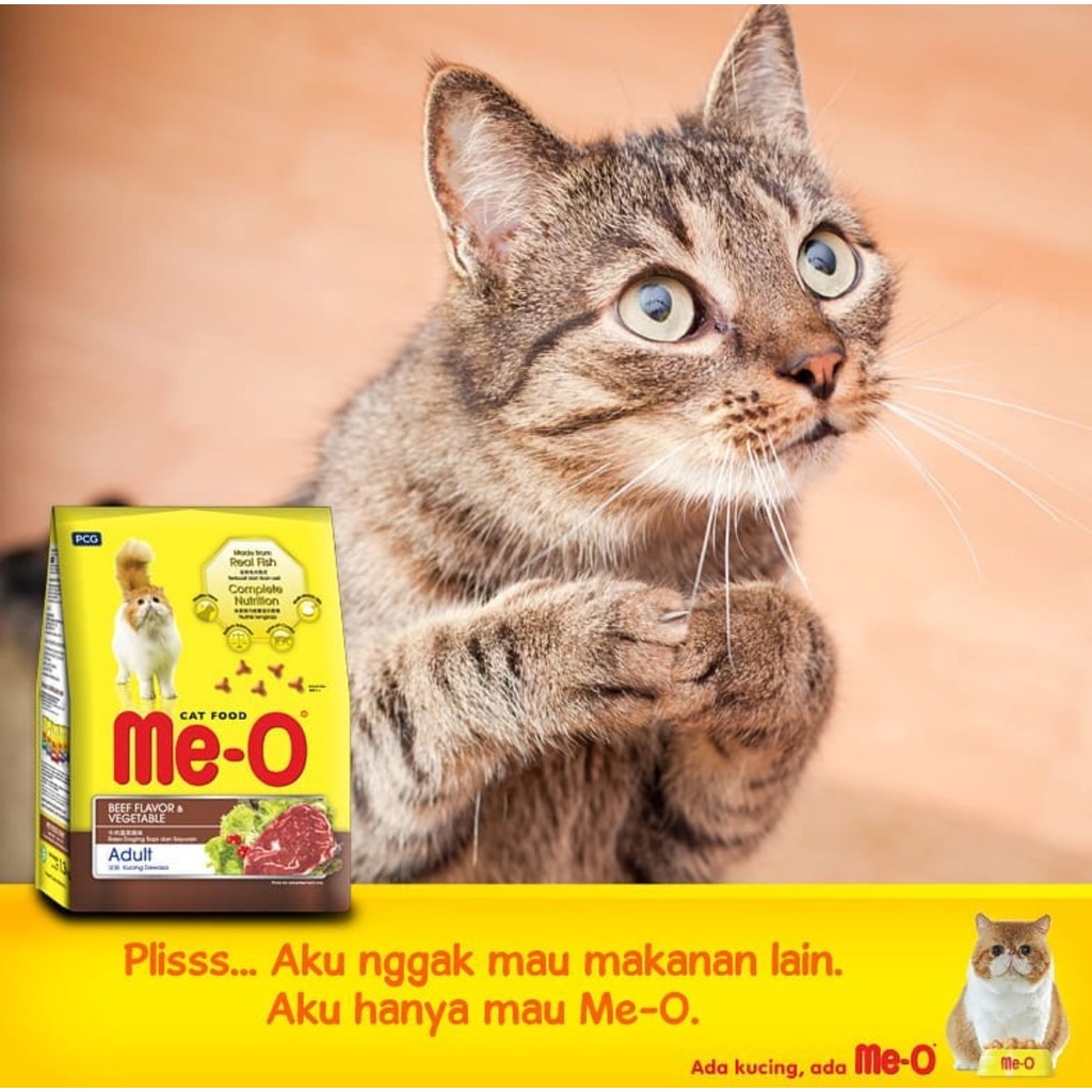 Meo Repack Adult 1kg  Makanan Kucing Kering Me-O