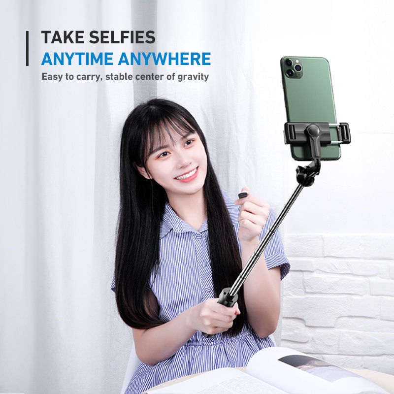 olla Tongsis Tripod 3in1 Remote Selfie Bluetooth R1 - Tongsis Bluetooth