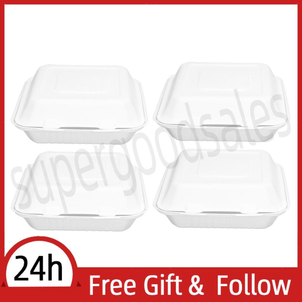 Supergoodsales Takeaway Packing Box Disposable Packaging Large  for Home or Restaurant