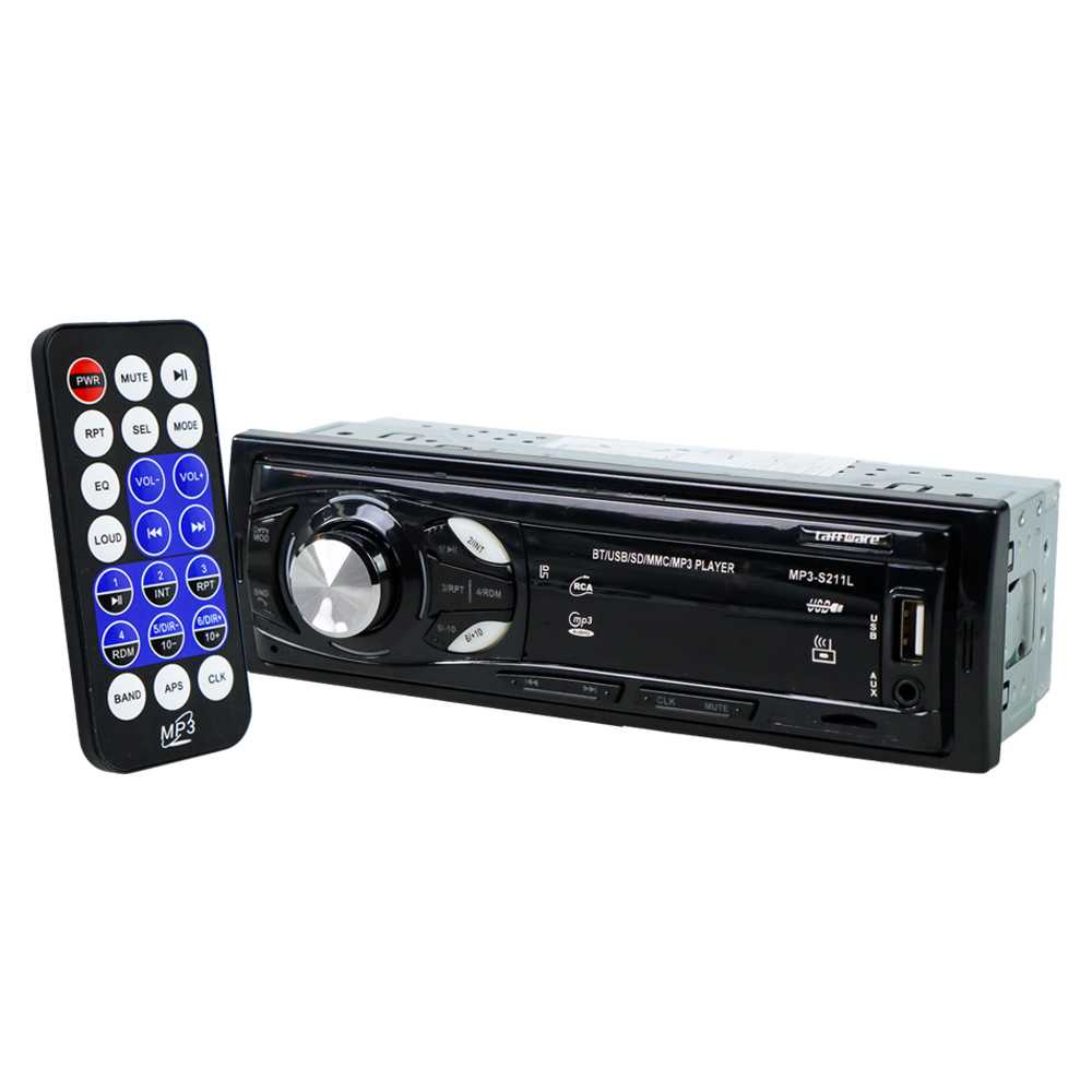 Tape Audio Radio Mobil Car MP3 LCD Multifungsi Player Bluetooth 5.0 Wireless Receiver 12V 60W with R