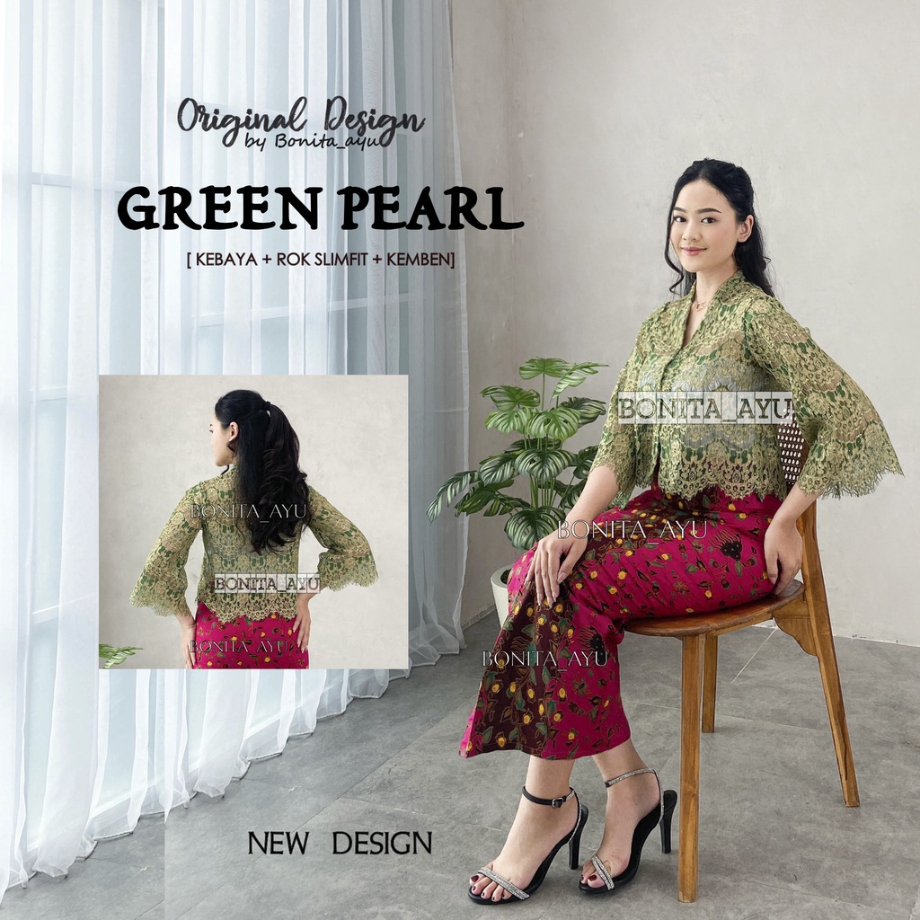 PROMO KEBAYA KURUNG THALIA CANTIK BONITA AYU / SET OOTD BONITA AYU