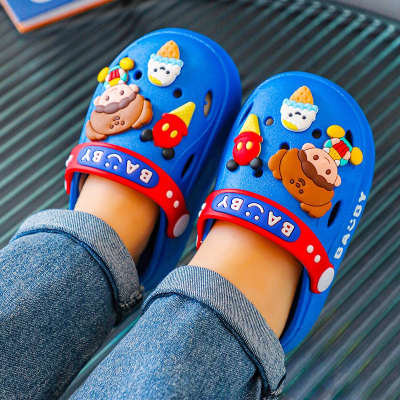 MB Sepatu Sandal GIRL Slop Selop Anak Bayi sol karet Kualitas super bagus