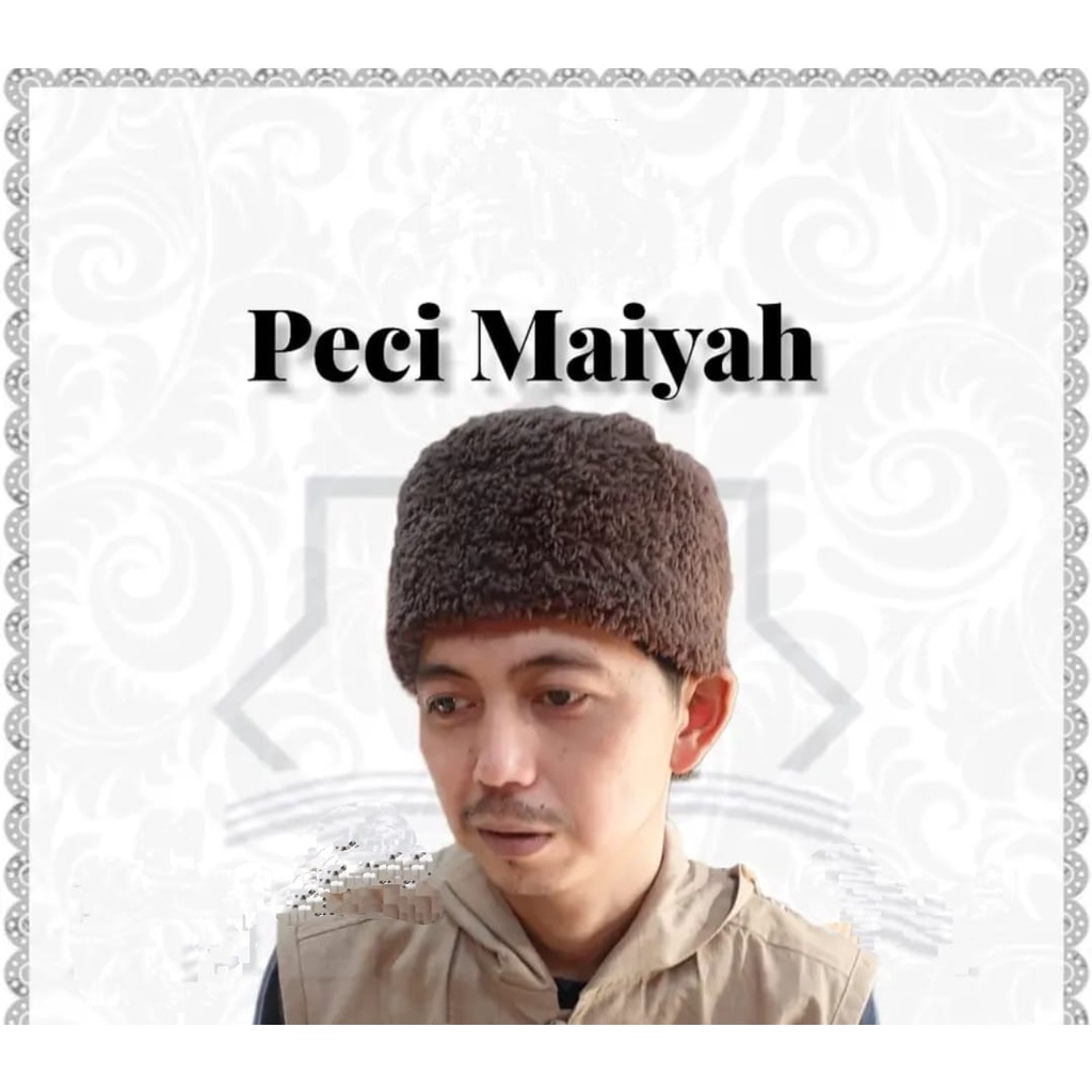 Peci Kopiah MAIYAH BULU OTTOMAN Murah , Peci Bulu Tebal , Peci Ottoman , Kopiah Haji Maiyah Bulu , K