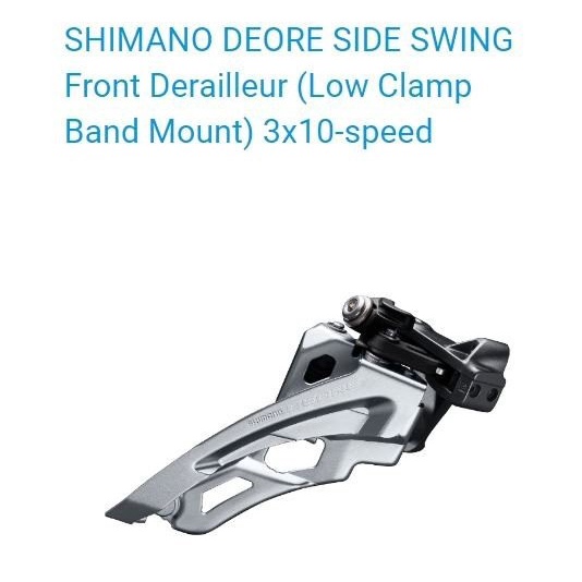 FD Shimano Deore M6000 Triple Speed 3 X 10 Sp Orginal JAPAN