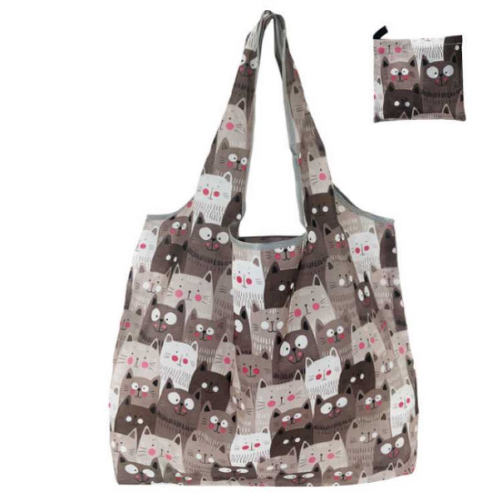 Tas Belanja Lipat Reusable Shopping Bag Poliester 190T - VK-46