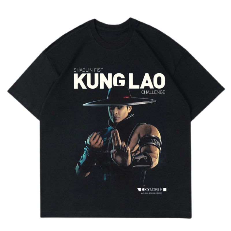 T-SHIRT | OVERSIZE | SHAOLIN FIST KUNG LAO | KAOS BAJU | TSHIRT BOOTLEG | KAOS PRIA | KAOS WANITA | 