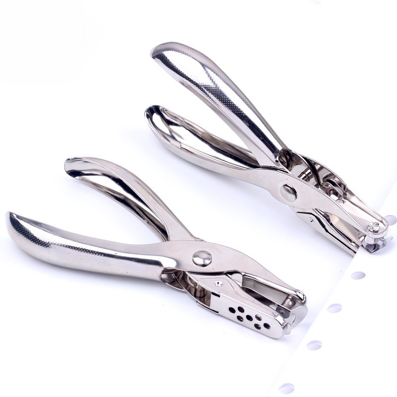 

Alat Pelubang Lubang Tunggal Logam Manual Apertur 6Mm Kotak Tang Pelubang Ketebalan 8 Lembar Mesin Pelubang Kertas A4