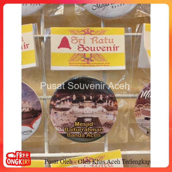 magnet | tempelan kulkas khas Aceh