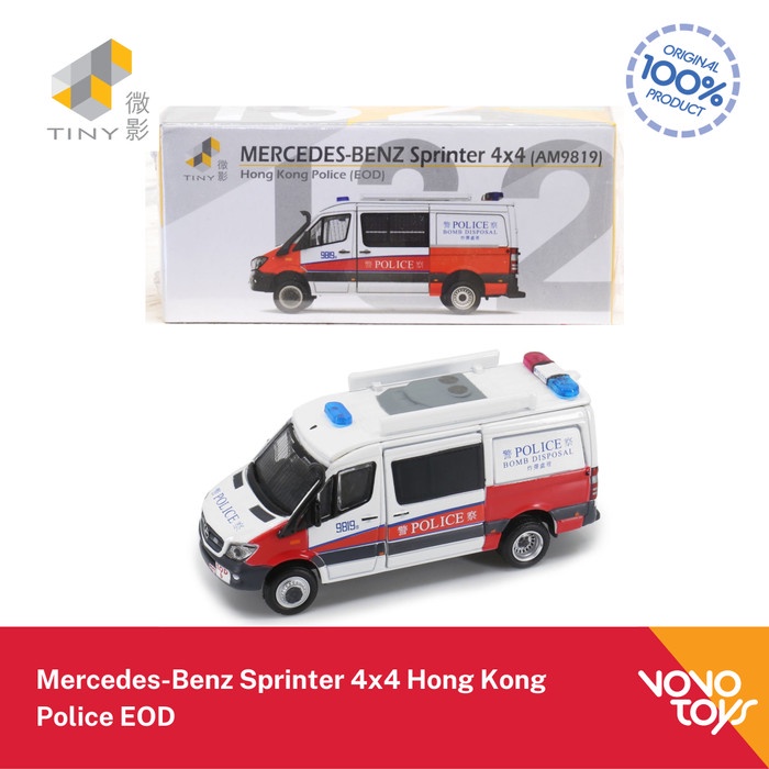 Tiny Diecast 132 Mercedes-Benz Sprinter FL EOD Hong Kong Police