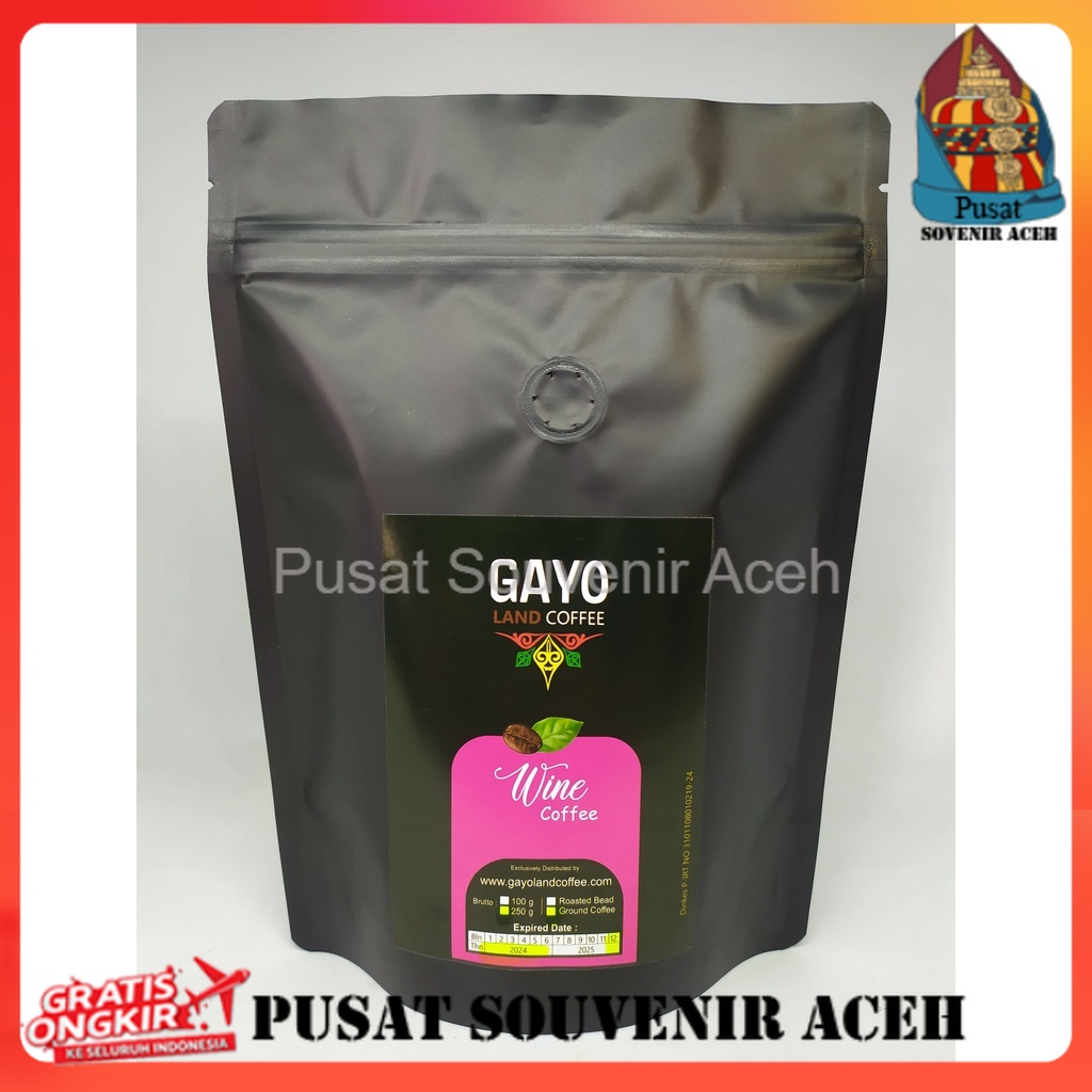 

Kopi Wine Aceh Gayo 250 Gr