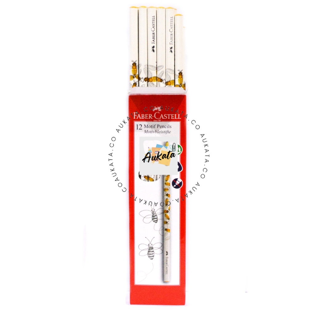 

Pensil 2B Motif Bee Faber Castell Pencil Original Per Box