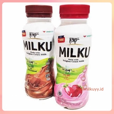 

MILKU 200ml SUSU UHT COKELAT STRAWBERRY BELGIAN COW COKLAT STROBERI MINUMAN CEMILAN ANAK SEHAT GROSIR MURAH WINGSFOOD BOTOL PARCEL HAMPERS PARSEL