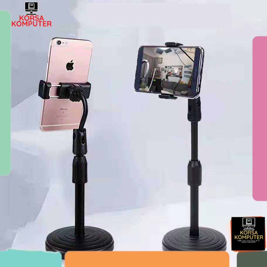 Dudukan Handphone Stand Holder Hp Dudukan Meja HP Bracket Holder Smartphone Tempat Dudukan Hp Tempat