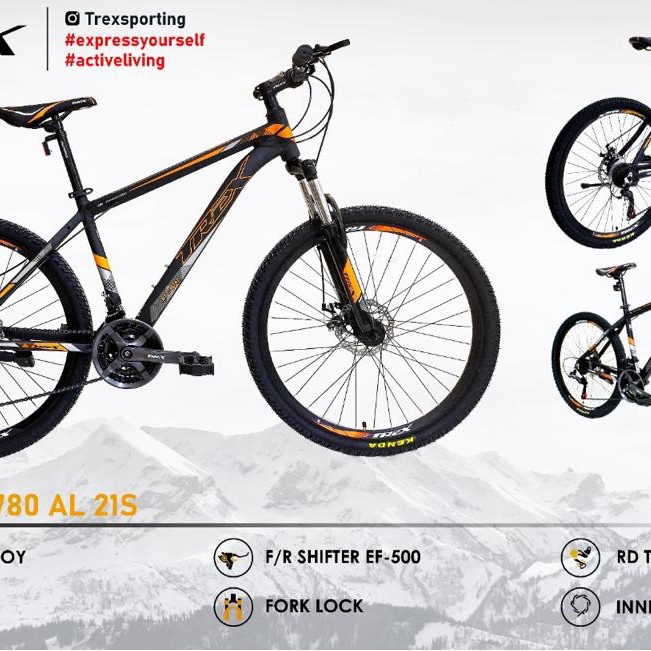 Mtb trex store 27.5