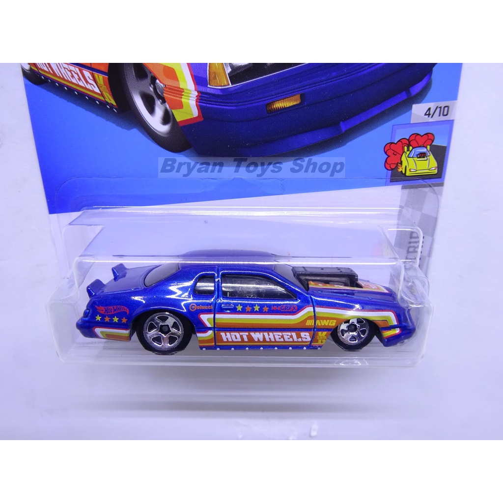 Hot Wheels 86 Ford Thunderbird Pro Stock Biru Tua Orange