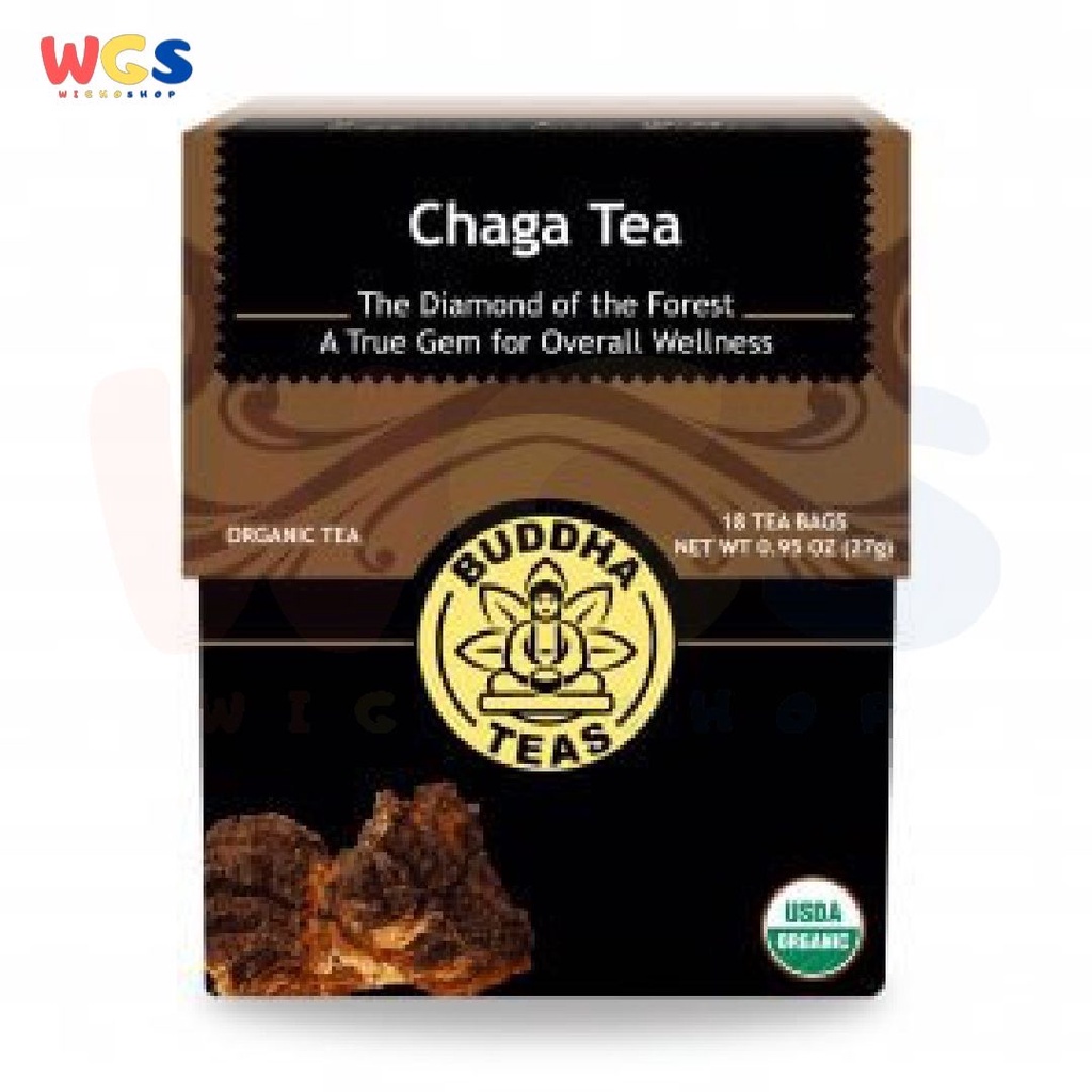 Buddha Teas Organic Chaga Tea The Diamond of the Forest 18s x 1.5g