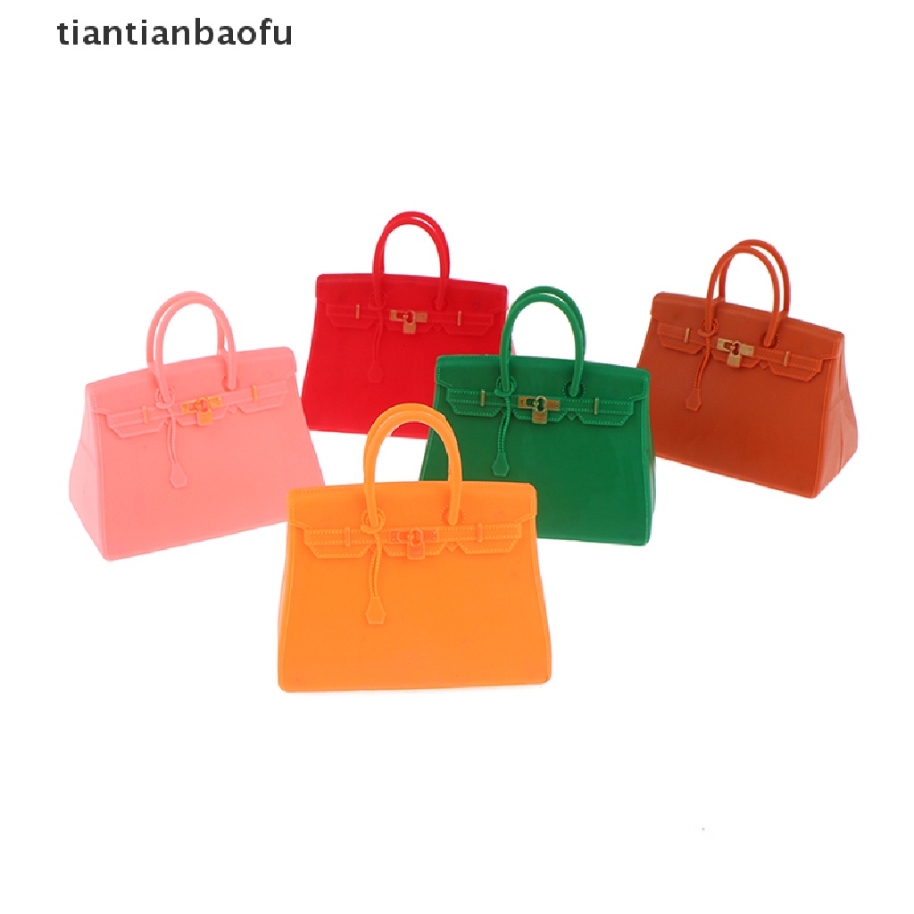 [tiantianbaofu] Tas Dekorasi Kue Hari Dewi Ibu Kue Ulang Tahun Dress Up Ornamen Mini Bag Boutique