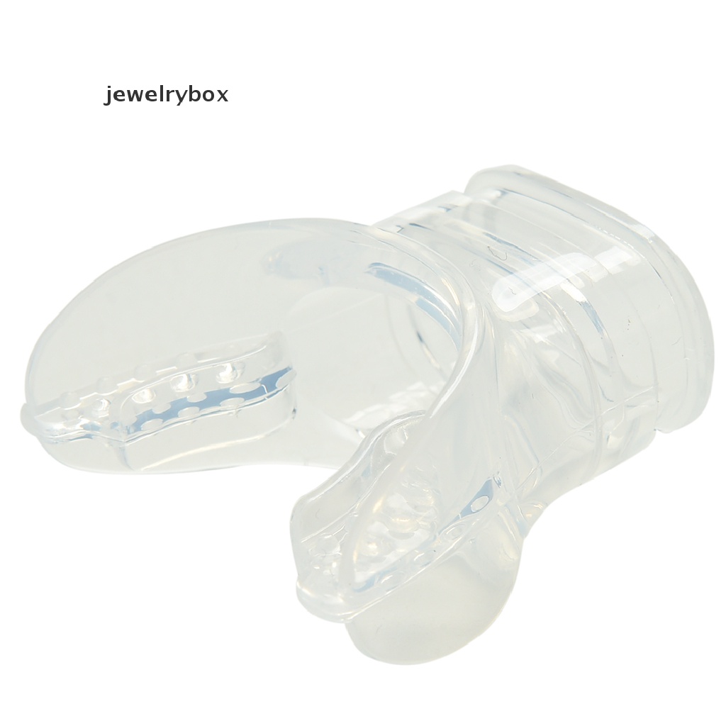 [jewelrybox] Hot Transparan Silicone Scuba Diving Tabung Selam Snorkel Mouthpiece Regulator Butik