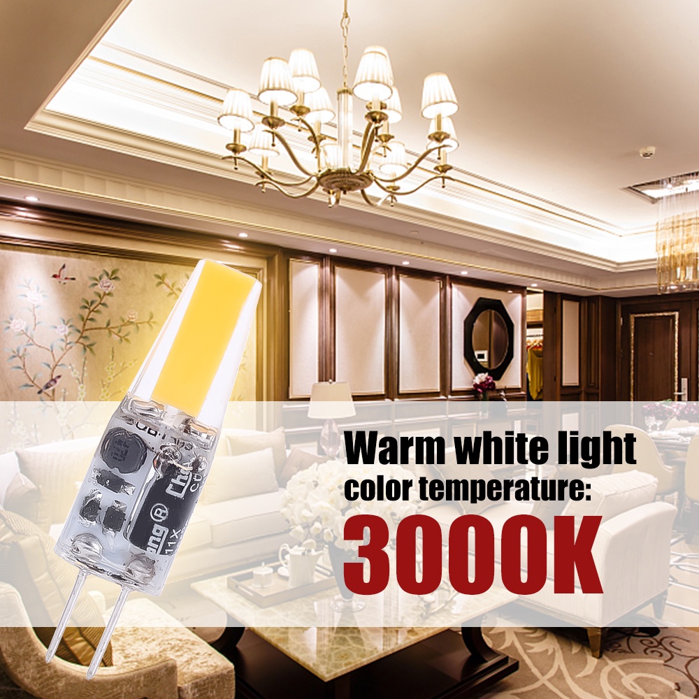 Manik-manik Lampu Silikon G4LED/Bohlam Lampu Hemat Energi Mini/Lampu Baca Desktop Samping Tempat Tidur/Pencahayaan Indoor Untuk Lampu Gantung &amp; Ruang Tamu &amp; Kamar Tidur &amp; Koridor