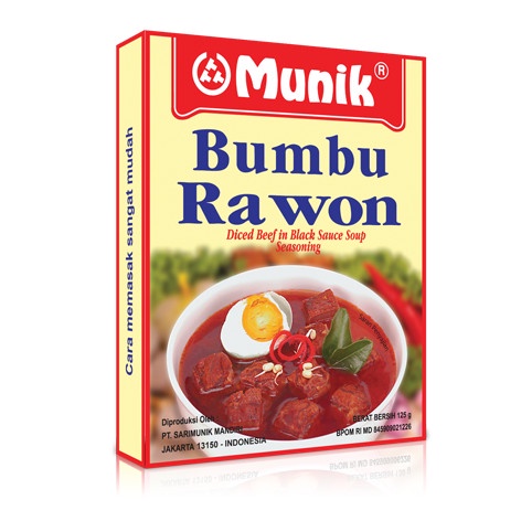 

[Ready Stock]Cod- Bumbu Rawon Munik - 125 gr