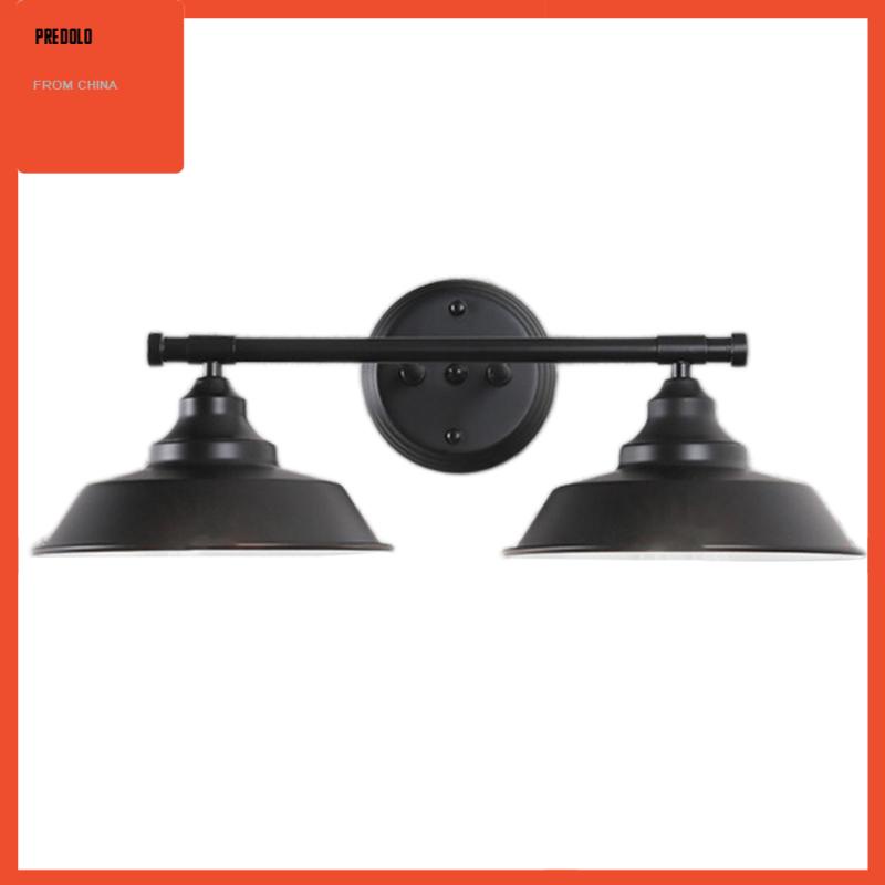 [Predolo] Industrial Wall Sconce Wall Lamp Perlengkapan Pencahayaan Garasi Ruang Makan