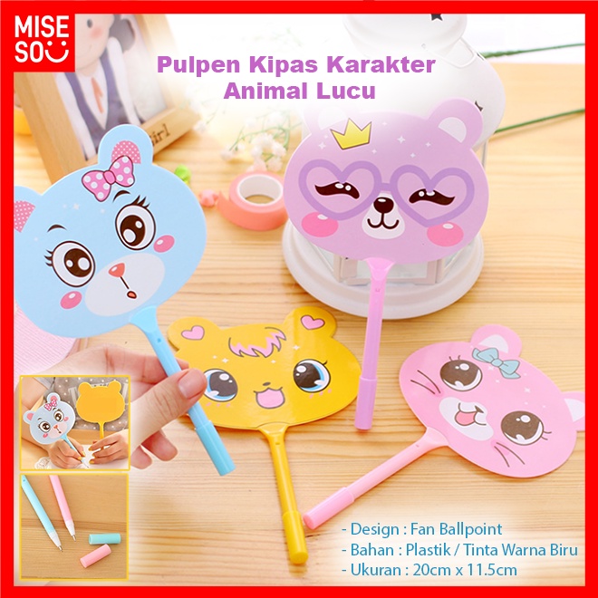 

Pulpen Kipas Karakter Animal Souvenir Pena Kipas Lucu 219