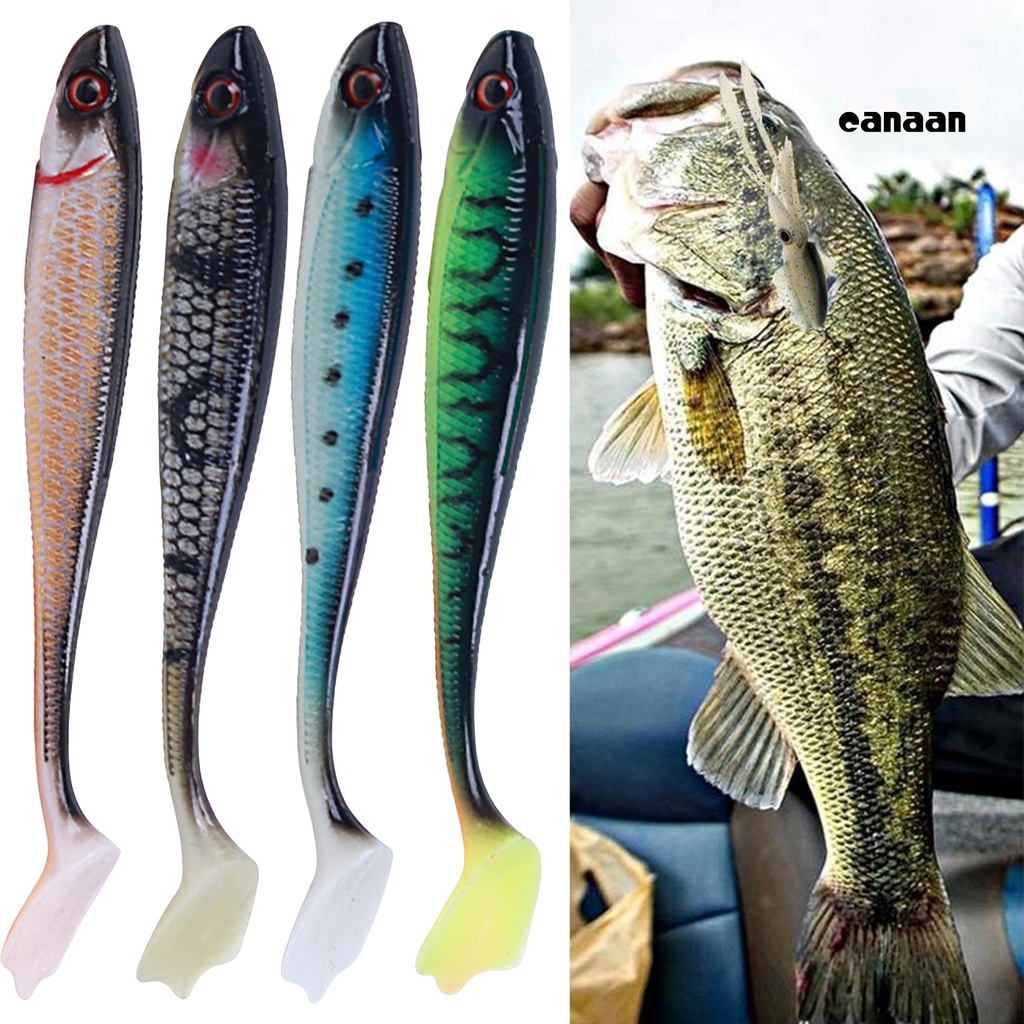 Cnn-7pcs 9cm/5.6g Umpan Buatan 3D Simulasi Fisheye Emulasi Bebek Palm Angling T Tail Umpan Ikan Lembut Untuk Memancing Di Luar Ruangan