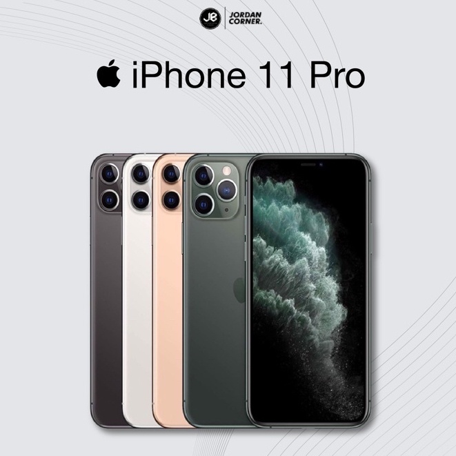 9.9 baru tangan kedua IPHONE 11 PRO 256 GB SECOND ORI FULLSET