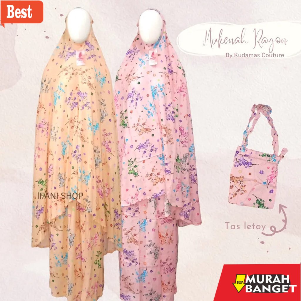 Peralatan ibadah di bulan ramadhan- IFANI - MUKENA KUDA MAS MURAH / Kudamas Couture Mukena Jumbo Kat