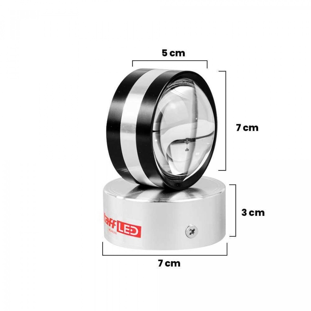 Lampu LED Hias Dinding Taman Ruangan Minimalis 2 Arah Cahaya 6W