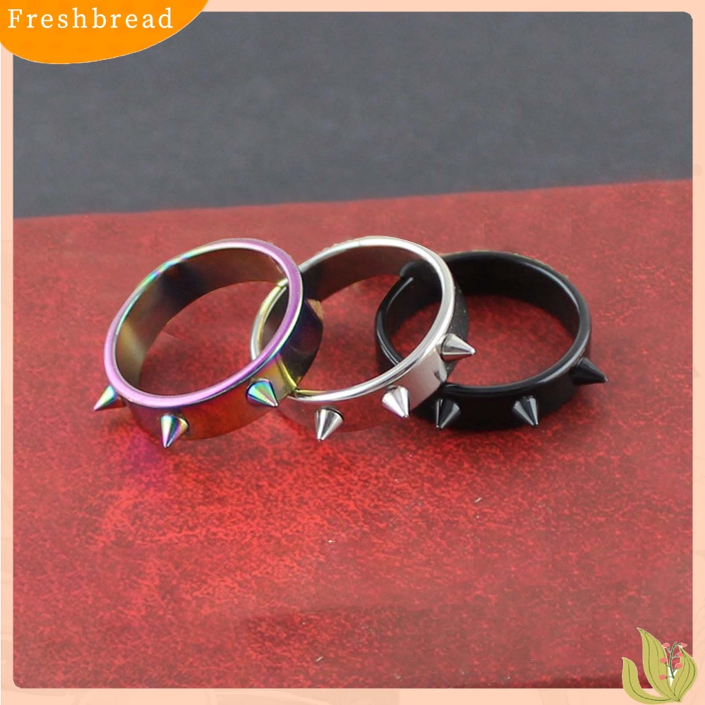&lt; Freshbread &gt; Cincin Portable Easy Match Stainless Steel Hias Cincin Jari Indah Untuk Harian