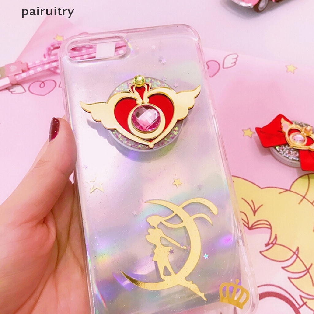 Prt Universal Sailor Moon Phone Stretch Kartun Jari Cincin Holder Socket PRT