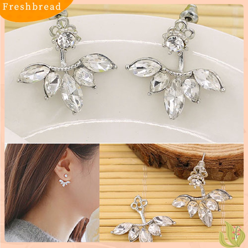 &lt; Freshbread &gt; 1pasang Anting Crawler Anting Crawler Serbaguna Rose Gold Hias Menggemaskan Untuk Hadiah