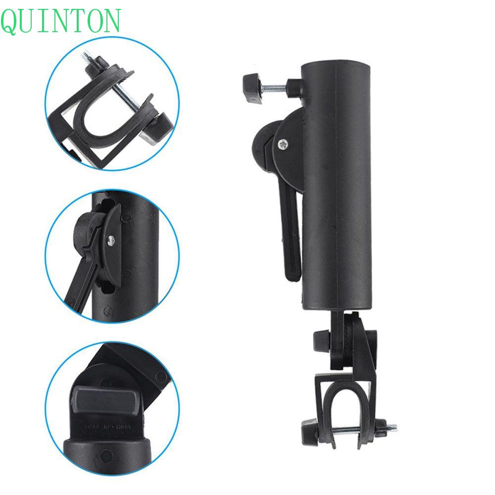 Quinton Bracket Klip Stand Holder Payung Universal Adjustable Multi Warna Aksesoris Stroller Bayi / Golf