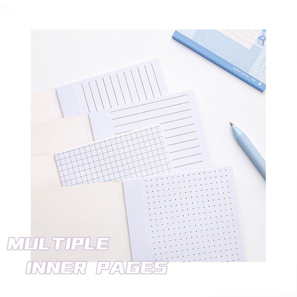 [Elegan] Memo Pad 32lembar/set Kawaii Perlengkapan Kantor Alat Tulis Membaca Label Diary Scrapbook Writable Sticker