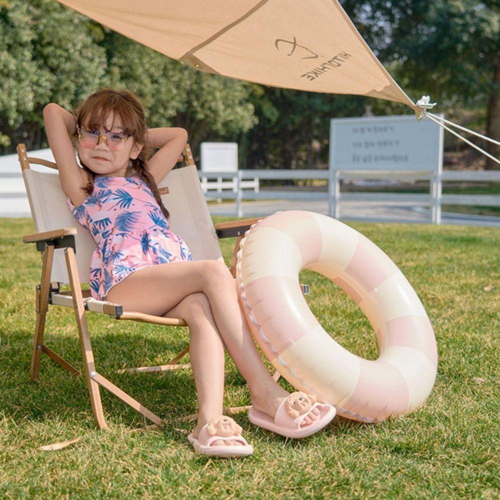 Lanfy Anak-Anak Cincin Renang Tiup Trendi Lucu Pantai Cherry Musim Panas Loquat Bayi Aksesori Kolam