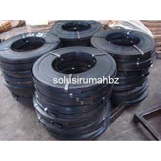 perkg Strapping Band Besi 32mm tali straping steel Plat 32 mm 1kg