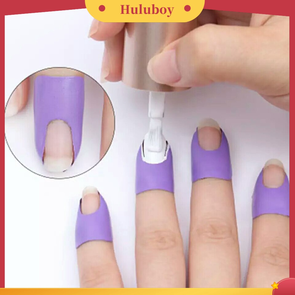 {In Stock} Nail Peel Off Tape U-shape Spill Proof Manicure Aksesoris Pelindung Kutek Sekali Pakai Untuk Wanita