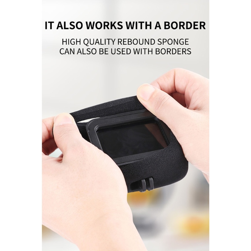 Zzz Windscreen Windshield Windslayer Cover Housing Frame Case Untuk Action