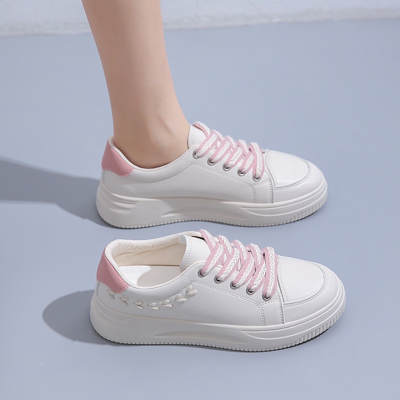 SHOEGALLERY &quot;FREE BOX&quot; LV0274 Sepatu Sneakers Kasual Wanita Fashion Korea Import Kets Simple Kekinian