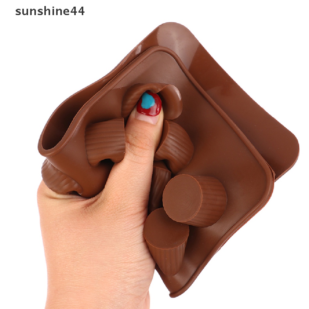 Sunshine 1Pc 15lubang Cetakan Silikon Permen Cetakan Coklat Baking Pan DIY Pastry Tool ID